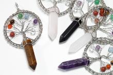 COLGANTE DE COBRE ARBOL DE LA VIDA 7 CHAKRAS Y PUNTA MINERAL (MINERALES SURTIDOS) COLGANTE DE COBRE ARBOL DE LA VIDA 7 CHAKRAS Y PUNTA MINERAL (MINERALES SURTIDOS)