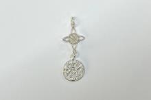 COLGANTE PLATA DOBLE PROTECCION 2,5CM (NUDO DE BRUJAS 1CM Y TETRAGRAMMATON 1CM) COLGANTE PLATA DOBLE PROTECCION 2,5CM (NUDO DE BRUJAS 1CM Y TETRAGRAMMATON 1CM)