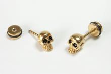 PENDIENTES CALAVERA DORADA: TU AMULETO MÍSTICO CONTRA LA ENVIDIA Y LAS MALAS VIBRAS. PENDIENTES CALAVERA DORADA: TU AMULETO MÍSTICO CONTRA LA ENVIDIA Y LAS MALAS VIBRAS.