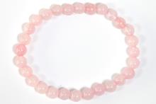 PULSERA ELASTICA CUARZO ROSA BOLA 6MM PULSERA ELASTICA CUARZO ROSA BOLA 6MM
